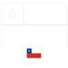 Chili vlag kleurplaat om uit te printen