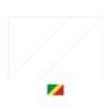 Drapeau de Coloriage Congo Brazzaville