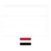 Jemen vlag kleurplaat om te printen