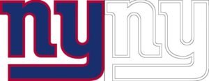 Coloriage Logo avec un échantillon de New York Giants