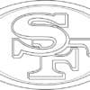 Coloriage Logo de San Francisco 49ers