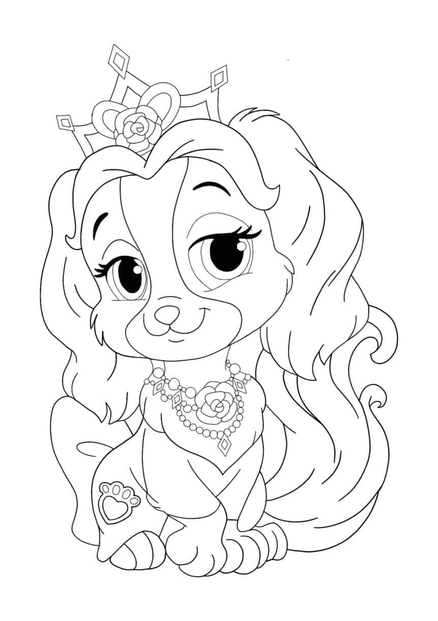 Disney Princess Palace Pets Teacup Coloring Pages - 2 Free Coloring ...