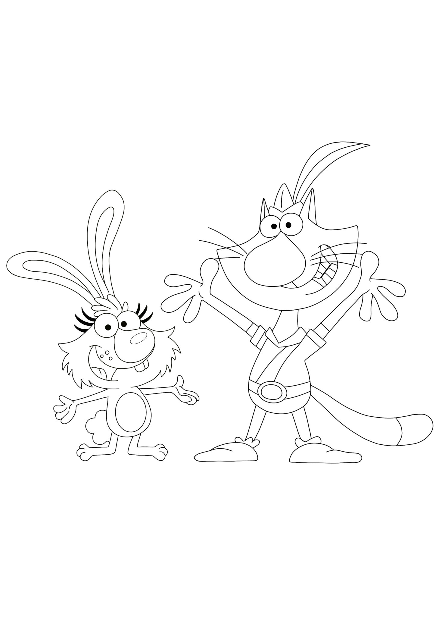 Nature Cat Coloring Pages - 2 Free Coloring Sheets (2021)