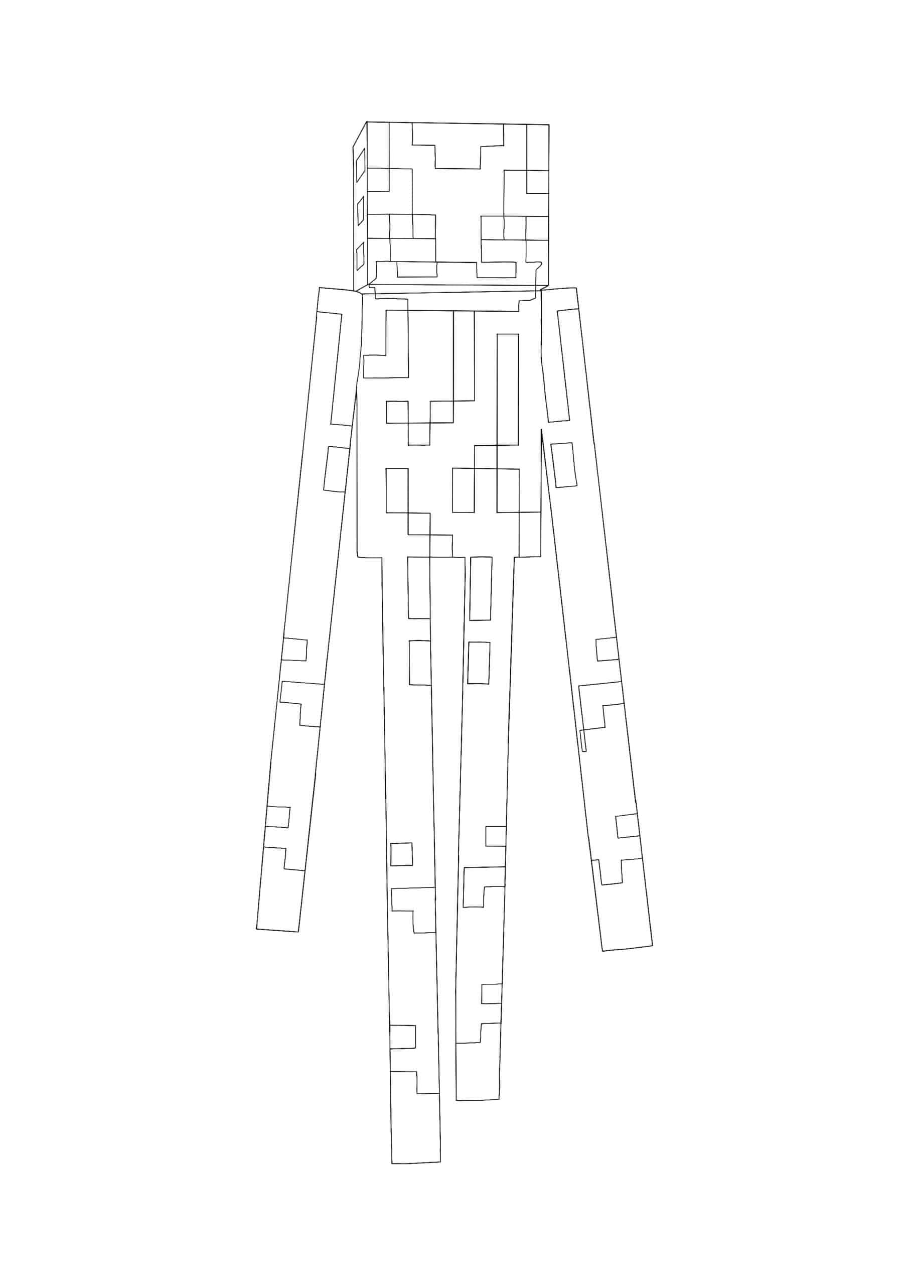 Featured image of post Minecraft Coloring Pages Enderman : The enderman is generally passive or neutral, but turns extremely.