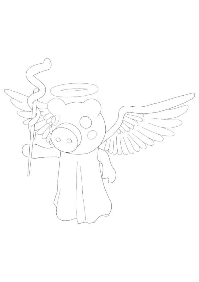 Roblox Angel coloring page