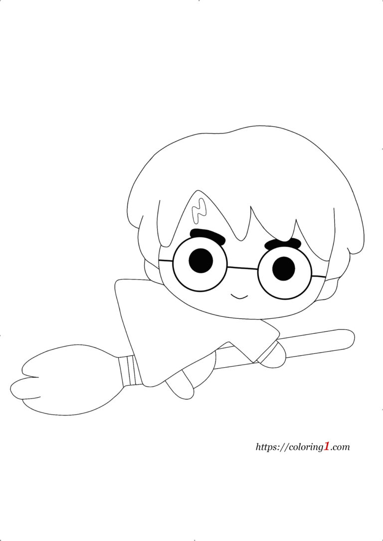 Easy Harry Potter Coloring Pages 2 Free Coloring Sheets (2021)