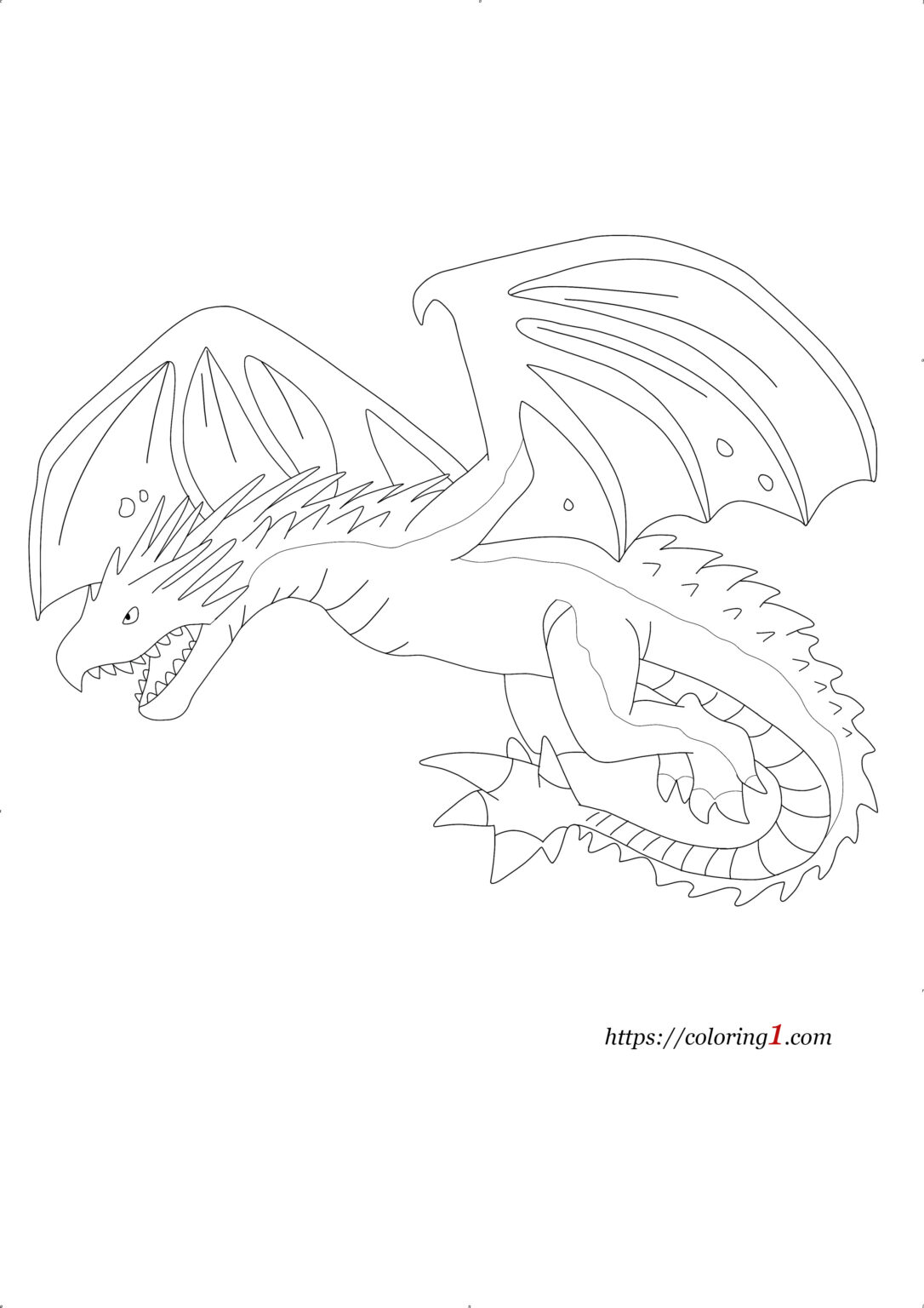 Harry Potter Dragon Coloring Pages - 2 Free Coloring Sheets (2021)