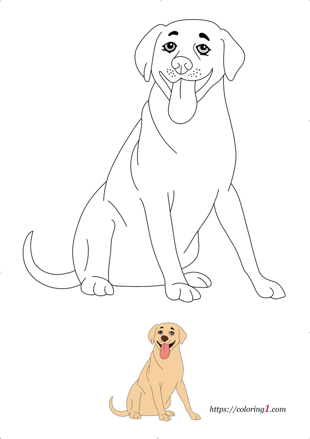 lab-dog-coloring-pages-2-free-coloring-sheets-2021