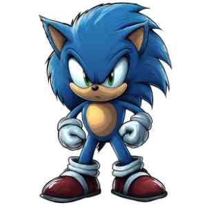 Sonic coloring pages